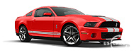 2012 Ford Mustang Shelby GT500 - Race Red