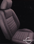 2010 / 2011 / 2012 Mustang Innen Farbe Charcoal Black Stoff, Leder